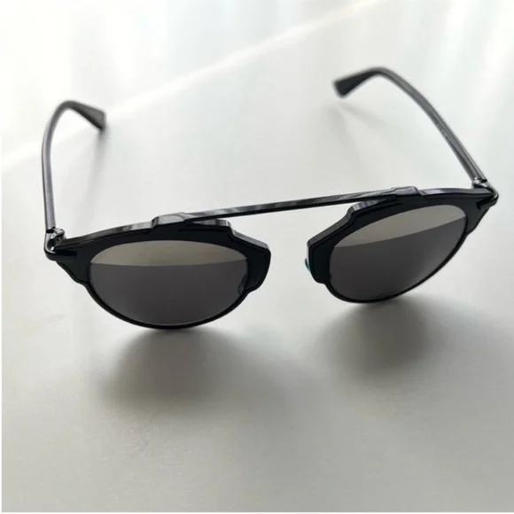 CHRISTIAN DIOR Designer SoReal Sunglasses
Black/Silver - Picture 5 of 14